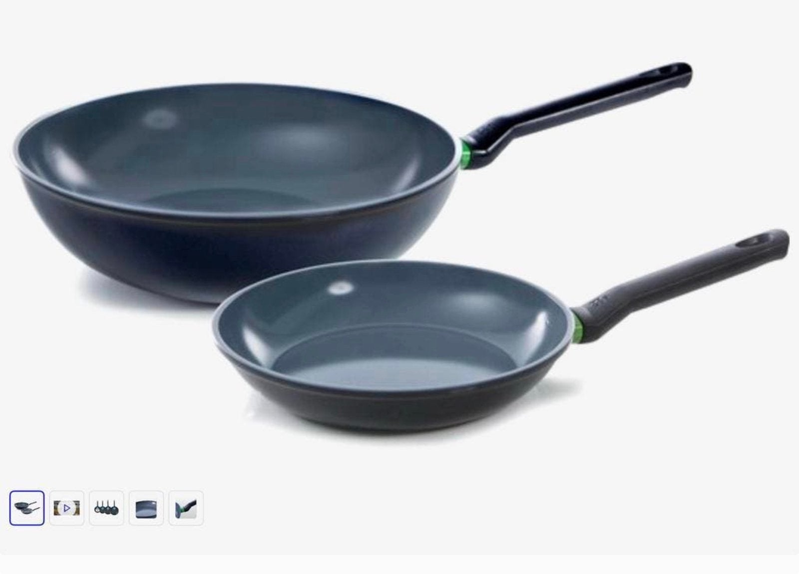 BK Balans+ pannenset zgan, Ophalen, BK, Pannenset, Met handvatten