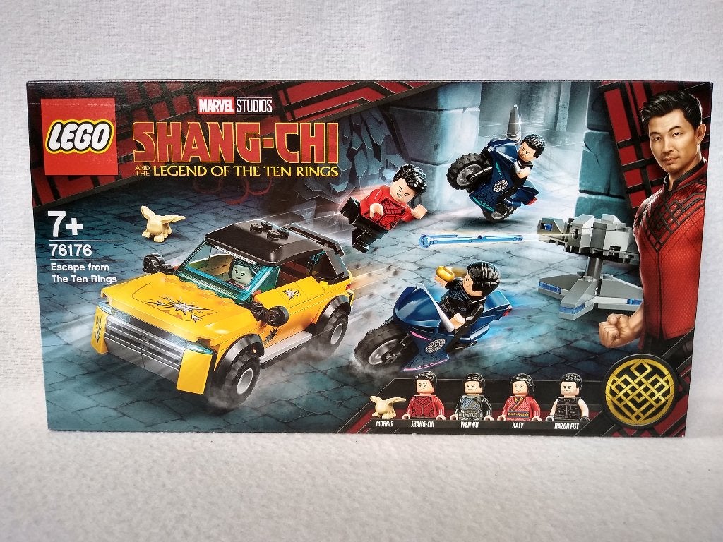 Lego Marvel Shang-Chi 76176 Ontsnappen uit De Tien Ringen, Marvel, Nieuw, Ophalen of Verzenden, Complete set
