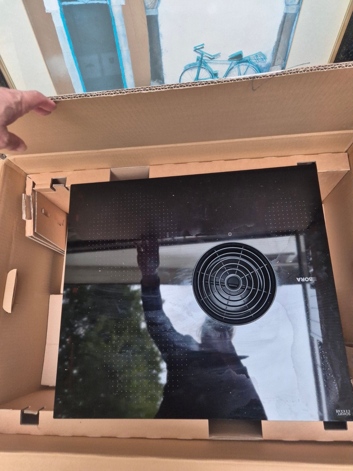 BORA Basic inductie kookplaat, Ophalen, 50 tot 100 cm, Zo goed als nieuw, Minder dan 100 cm