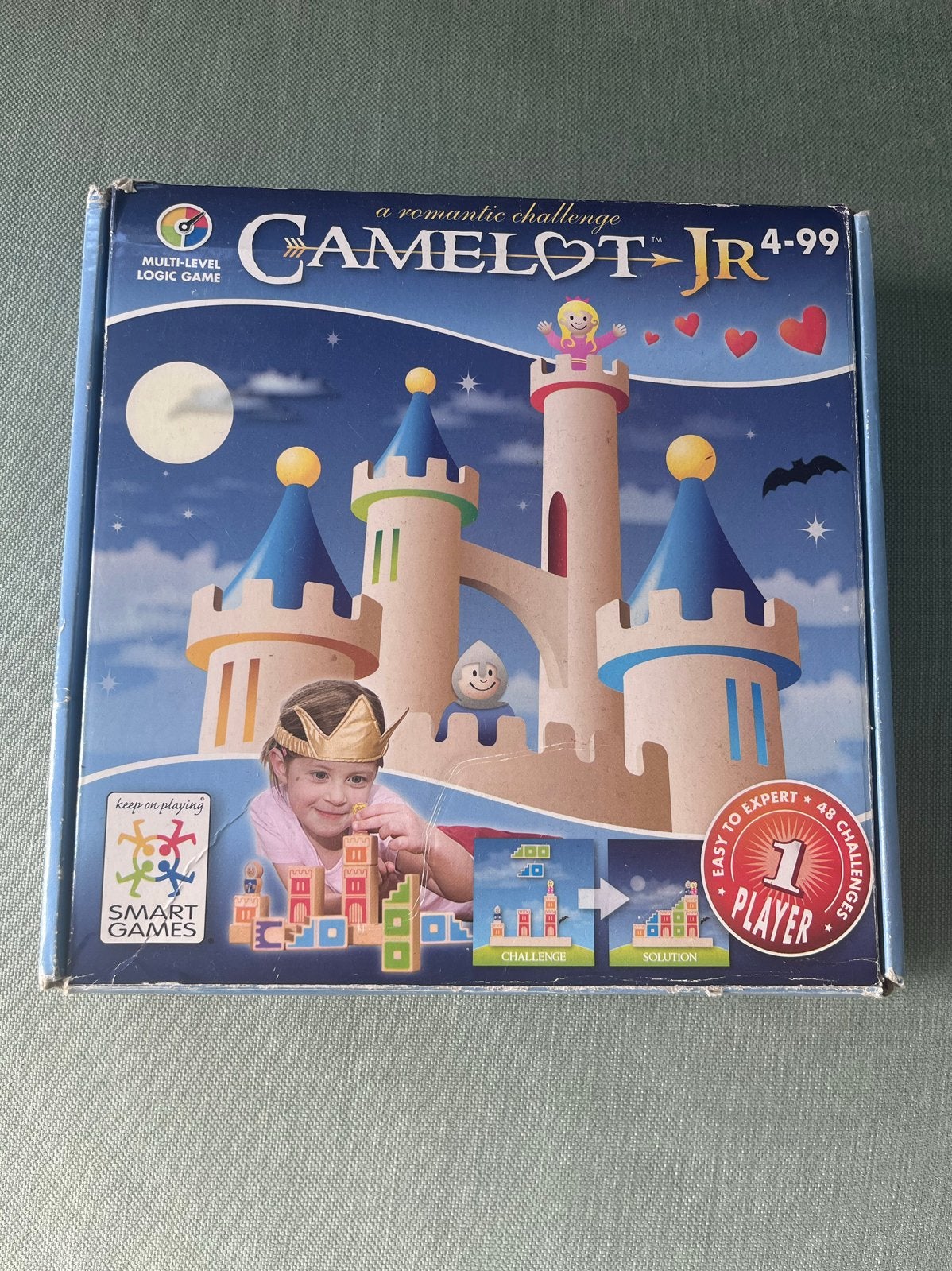 SmartGames Camelot Jr. Logisch Puzzelspel, Kinderen en Baby's, Speelgoed | Educatief en Creatief, Ophalen of Verzenden, Gebruikt