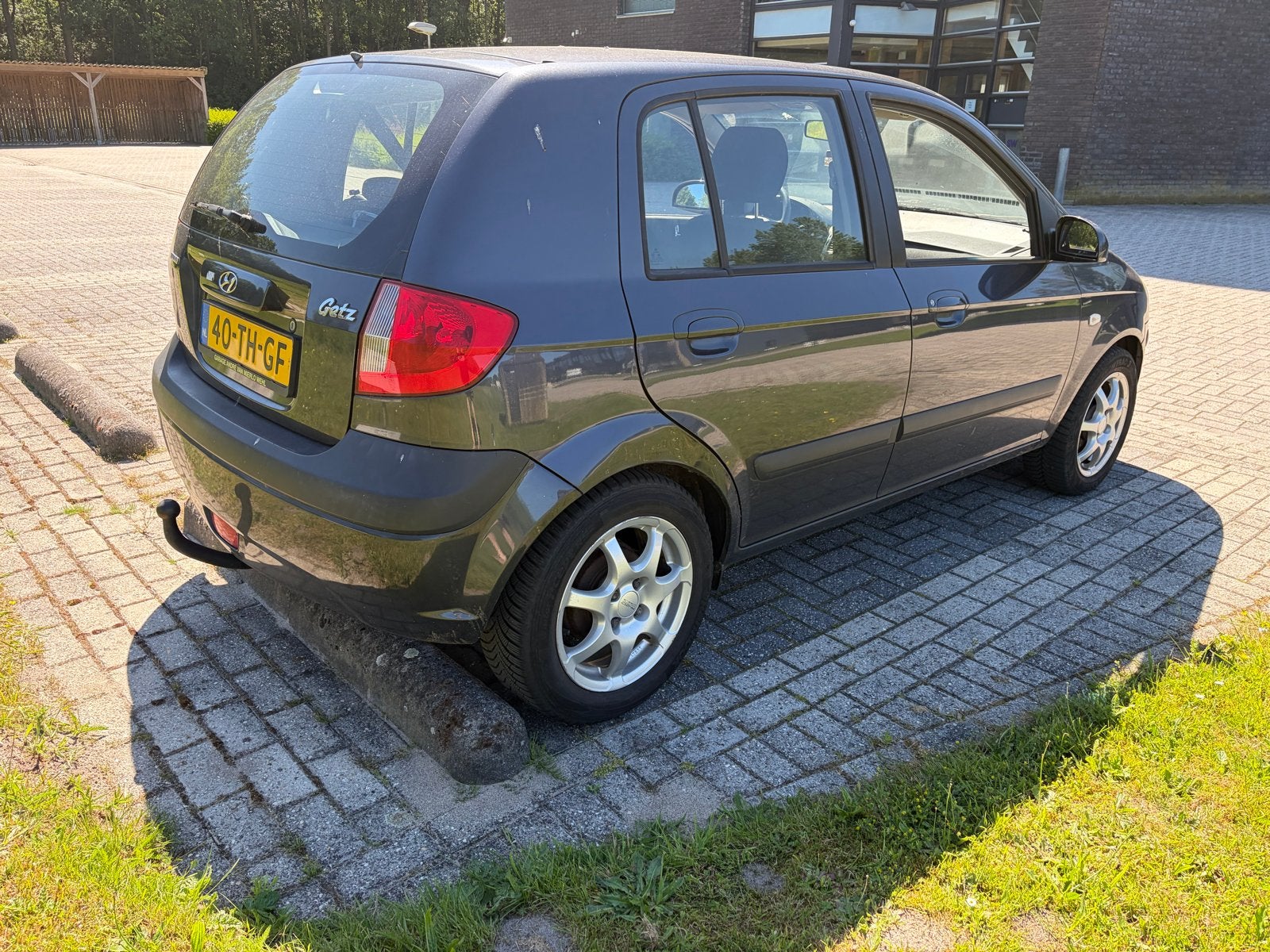 Hyundai Getz 1.1 5DRS 2006 Grijs, Auto-onderdelen, Carrosserie en Plaatwerk, Bumper, Hyundai, Ophalen of Verzenden