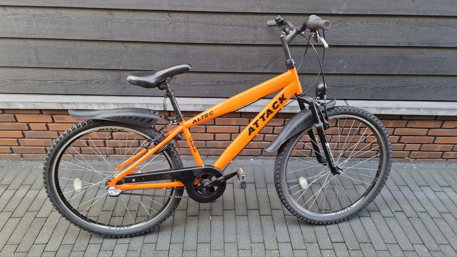 Altec Attack fiets 26 inch - Oranje, Altec, Gebruikt, Handrem, Ophalen