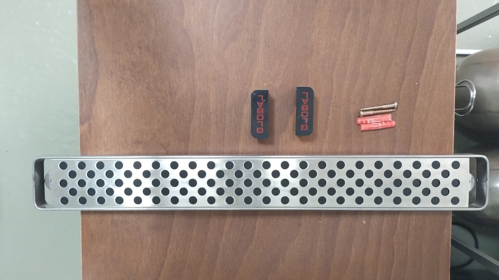 Global messenmagneet 40 cm, Ophalen, Zilver, Metaal, Overige merken