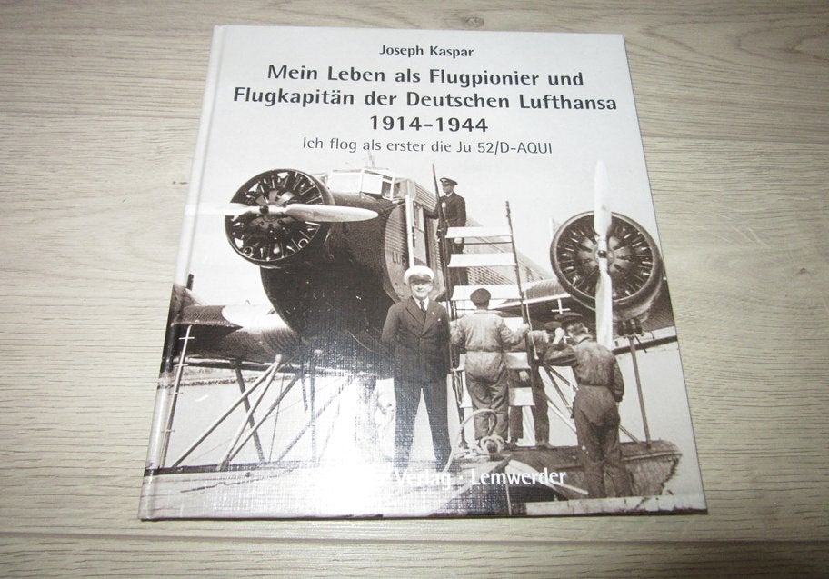 Mein leben als flugpionier und flugkapitain Lufthansa, Verzenden, Nieuw, Boek of Tijdschrift