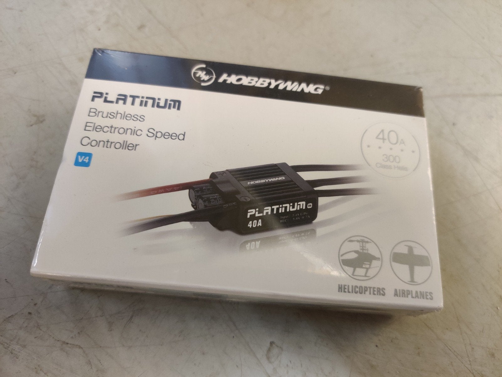 Hobbywing Platinum 40A Brushless ESC V4 voor RC, Ophalen of Verzenden, Nieuw