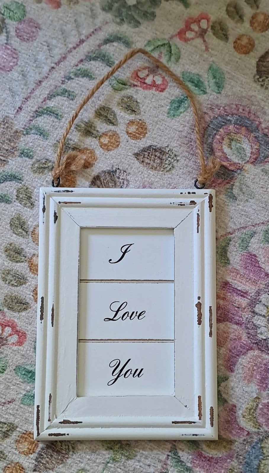 Riviera Maison Bordje I Love You, Ophalen of Verzenden, Zo goed als nieuw