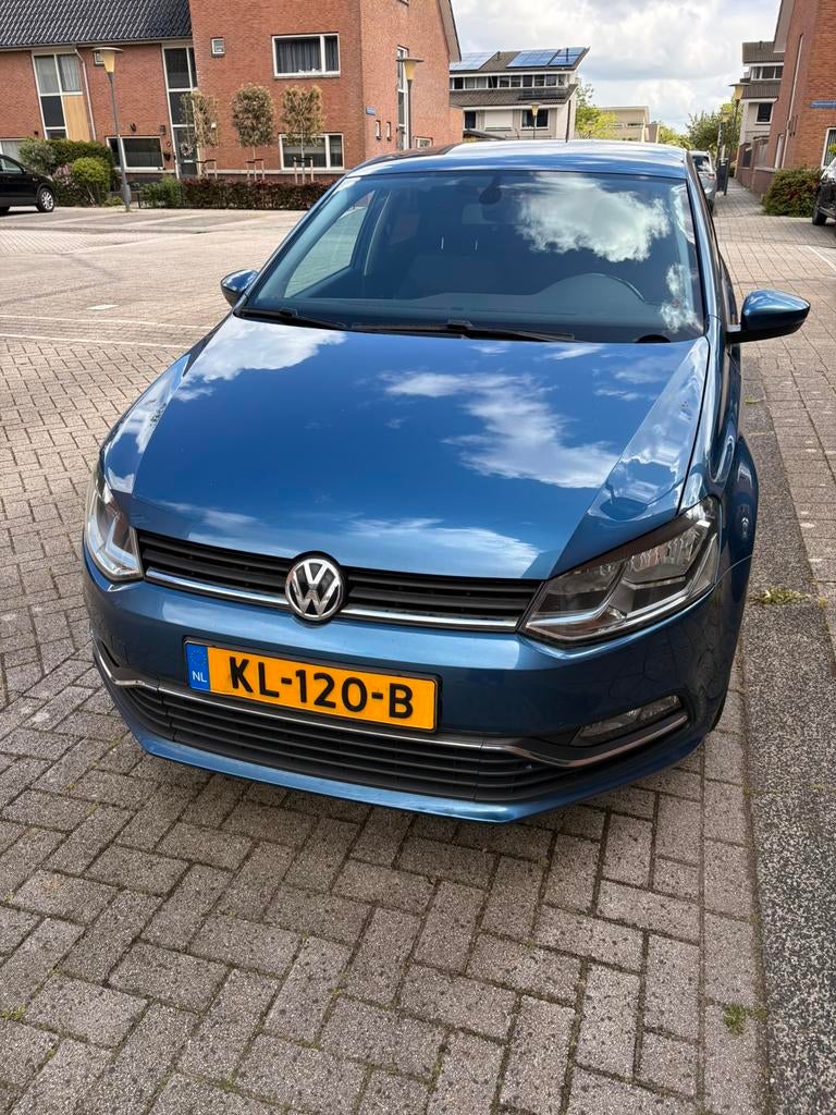 Volkswagen Polo 1.0 TSI 70KW 5D BMT Dsg-7 2016 blauw, Voorwielaandrijving, 40 €/maand, 95 pk, Blauw