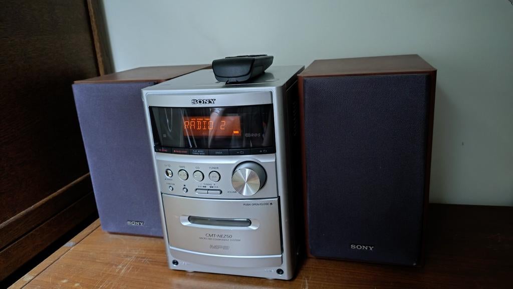 Sony CMT-NEZ50 mini hifiset, hapert, Ophalen, Speakers, Sony