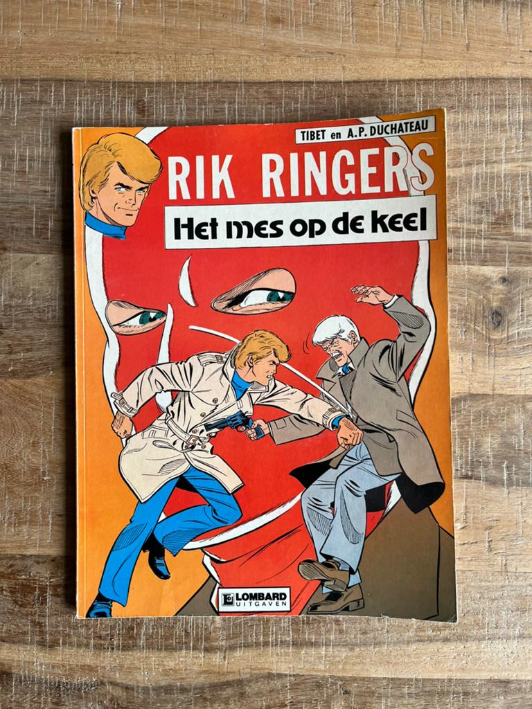 7 Rik Ringers strips in goede staat, Meerdere stripboeken, Ophalen of Verzenden, Gelezen