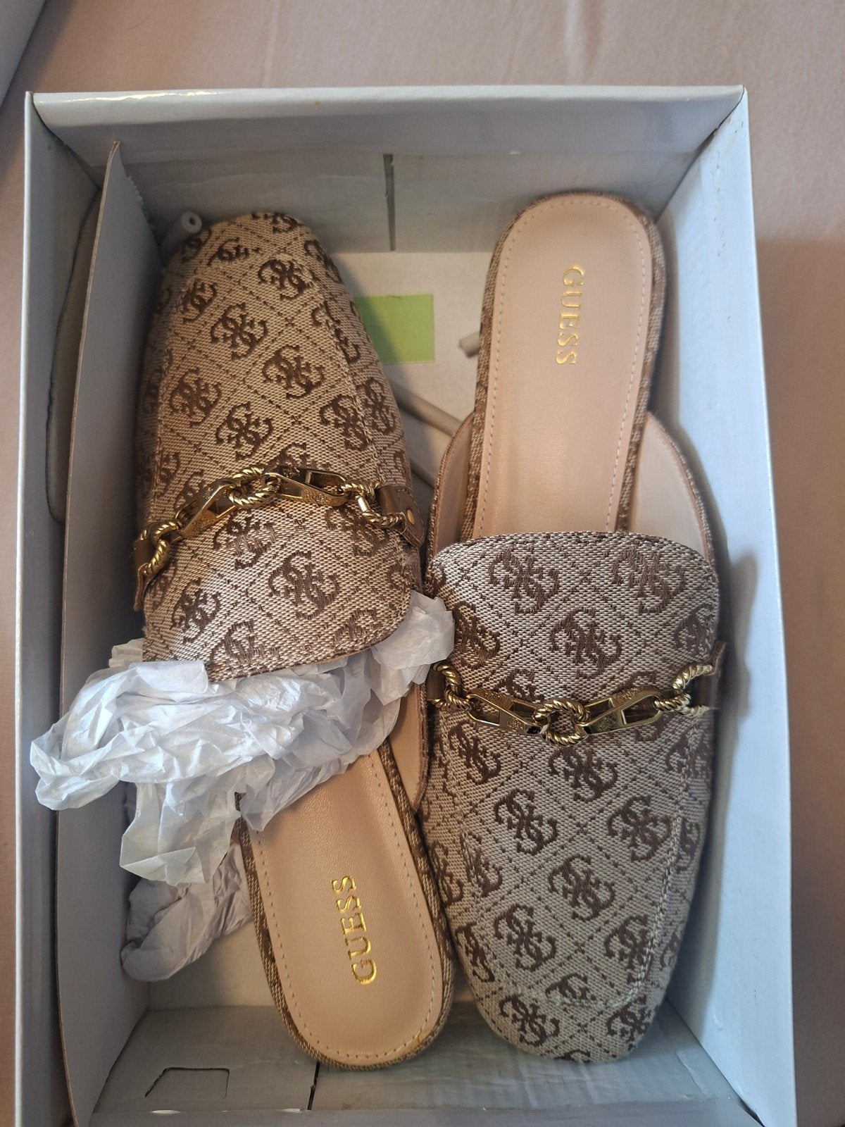 guess instappers maat 40 (vallen als 39), Kinderen en Baby's, Babykleding | Schoentjes en Sokjes, Ophalen, Nieuw, Meisje, Schoentjes
