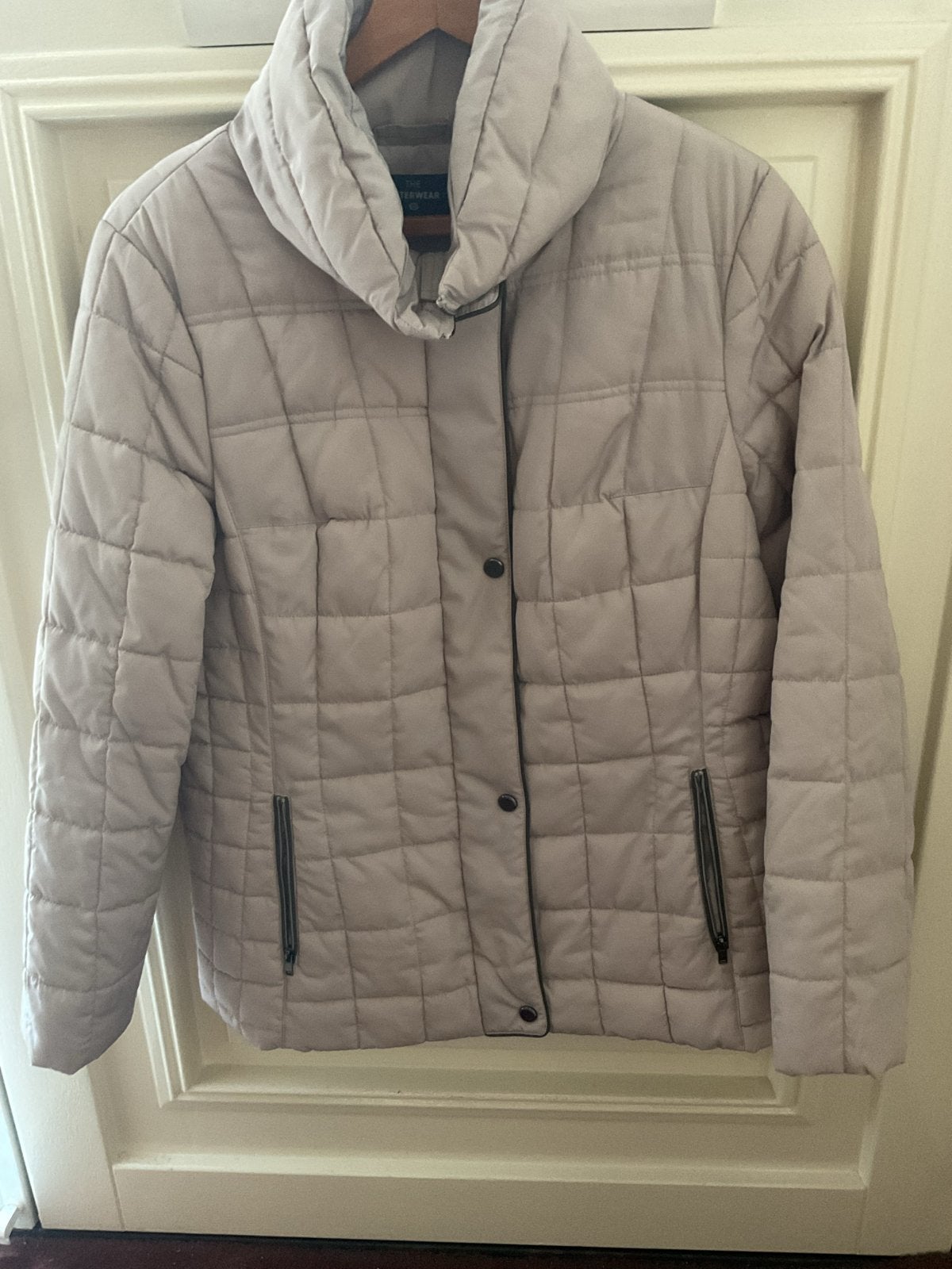 Dames jas maat 42-44, Ophalen, Gedragen, Maat 42/44 (L), Beige