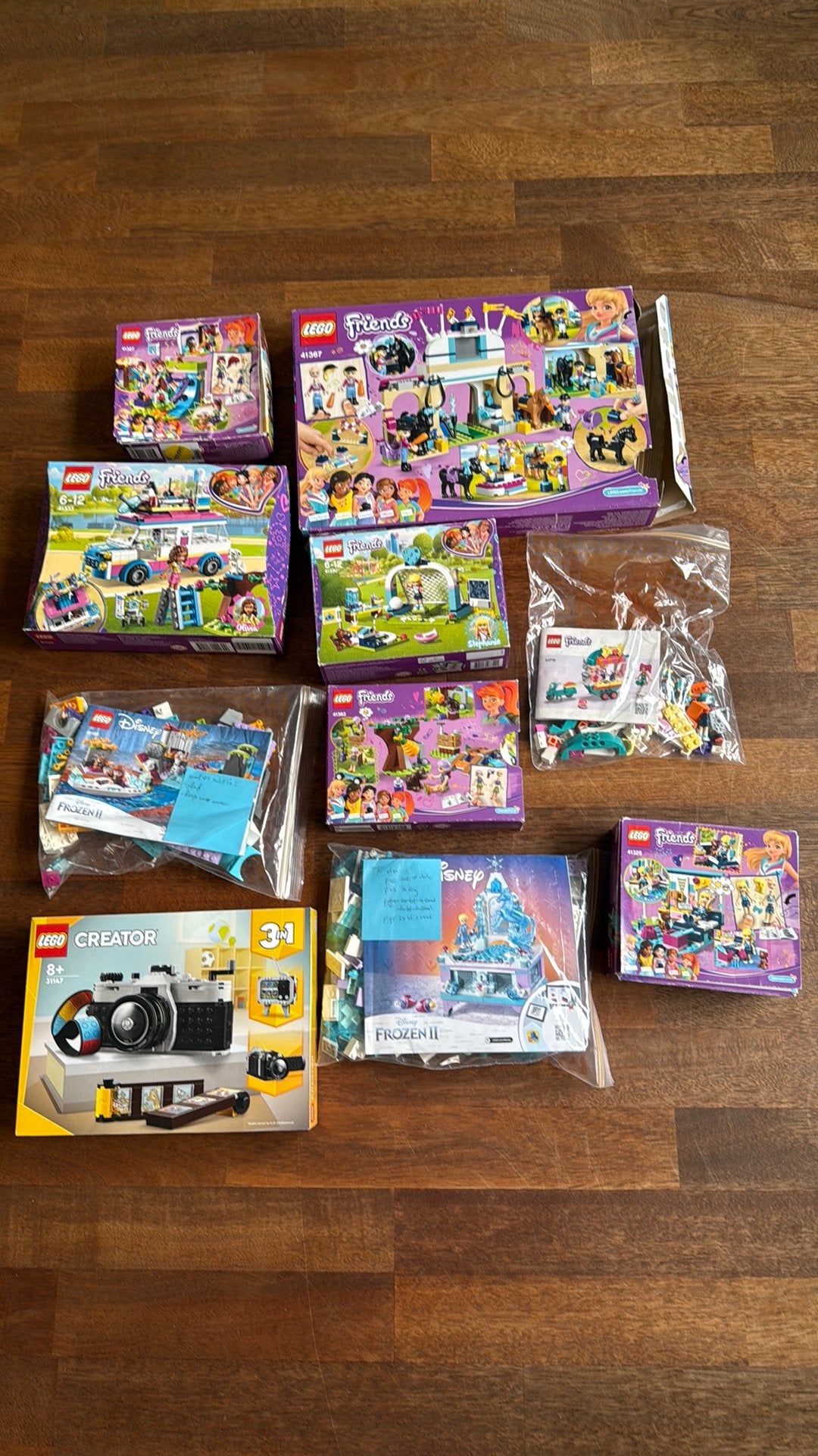 Collectie Lego Friends + 2 Frozen + 1 Creator., Ophalen, Zo goed als nieuw, Meisje