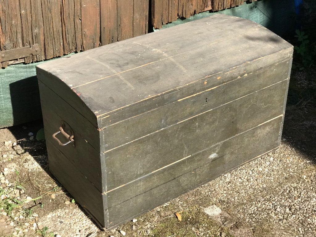 Oude houten kist, Huis en Inrichting, Ophalen, Minder dan 50 cm, Gebruikt, 50 tot 100 cm