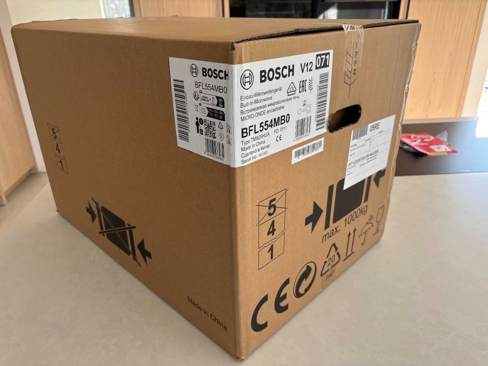 Bosch BFL554MB0 series 6 inbouwmagnetron, Witgoed en Apparatuur, Magnetrons, Ophalen, Nieuw, Magnetron, Inbouw