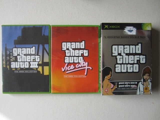 GTA Grand Theft Auto 3 of Vice City Xbox, Avontuur en Actie, Gebruikt, Vanaf 18 jaar, 1 speler
