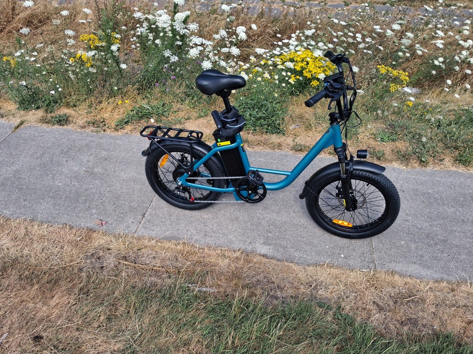 Nieuwe Urlife E-20 elektrische fiets - Slechts 9 km!, Fietsen en Brommers, Ophalen of Verzenden