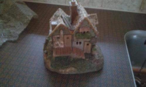 plastic kerst huisje, Ophalen of Verzenden, Gebruikt