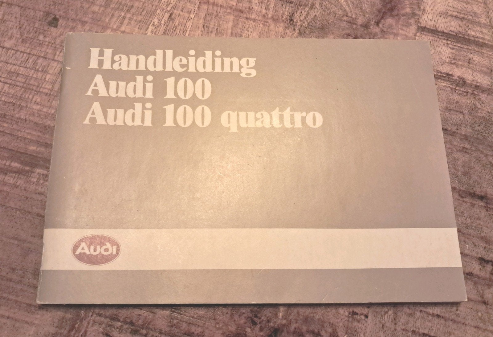 Handleiding Audi 100 / Audi 100 quattro (1985), Ophalen of Verzenden