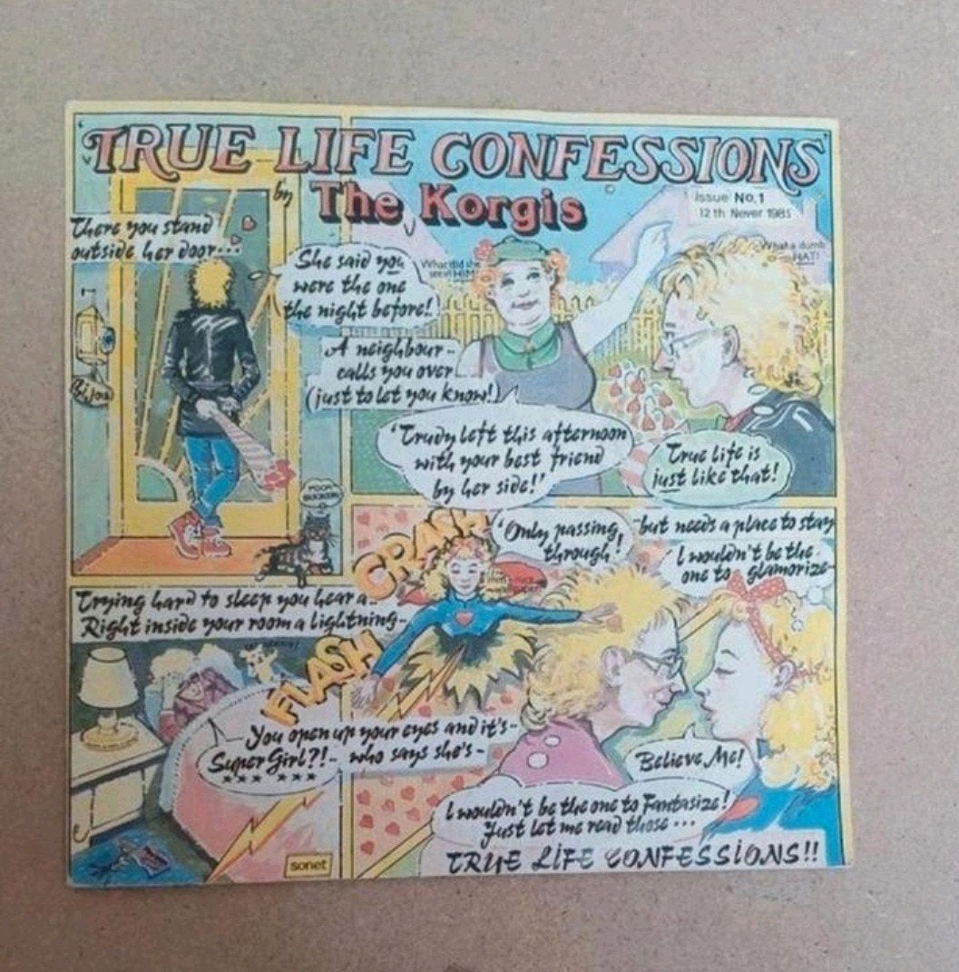 The Korgis  - True Life Confessions, Gebruikt, 7 inch, Ophalen of Verzenden, Pop