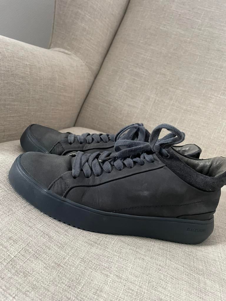 Jongensschoenen maat 40, blauw, Blackstone, Blauw, Ophalen of Verzenden, Gedragen, Veterschoenen