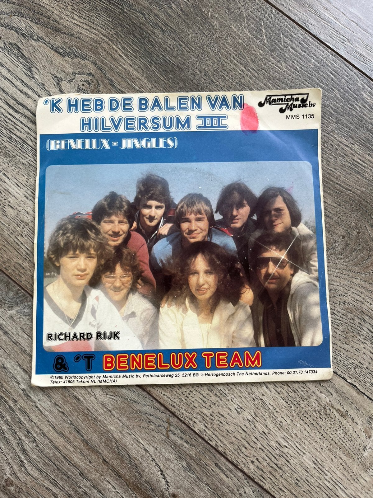 Benelux team - ik heb de balen van hilversum 3, Ophalen of Verzenden, Zo goed als nieuw, Overige formaten, Levenslied of Smartlap