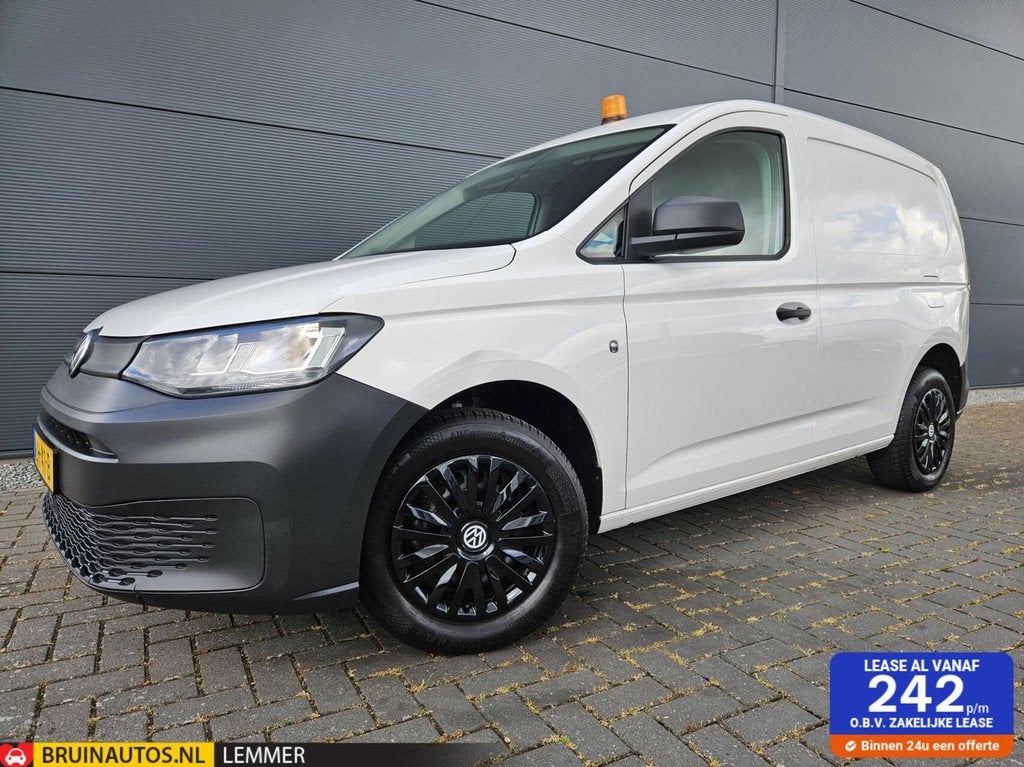 Volkswagen Caddy Cargo 2.0 TDI Airco Carplay Trekhaak 100pk, Auto's, Bestelauto's, Bedrijf, Te koop, ABS, Adaptive Cruise Control