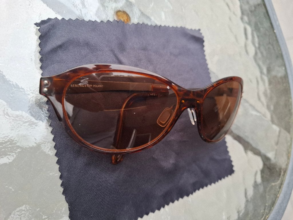 serengeti giustina 7829 polarized unisex KRASVRIJ, Overige merken, Zonnebril, Bruin, Ophalen of Verzenden