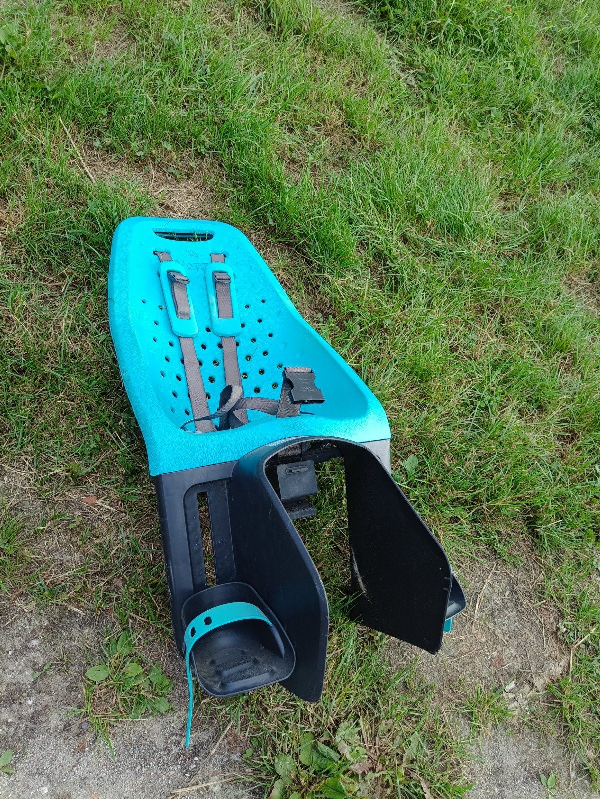 GMG Yepp Maxi Achterzitje - mooi blauw, Fietsen en Brommers, Fietsaccessoires | Fietsstoeltjes, Achterzitje, GMG Yepp, Ophalen of Verzenden