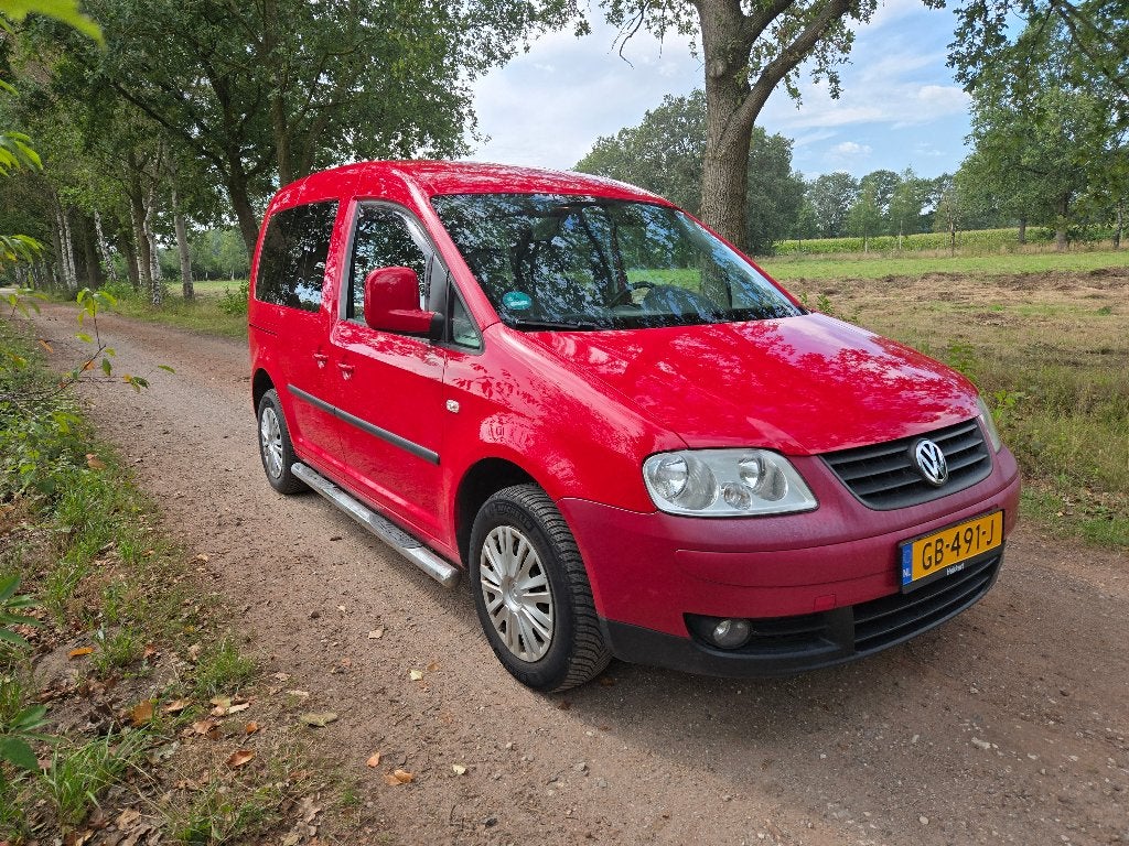 Volkswagen Caddy 1.4 BENZINE Life Combi 2009 -  new apk, Voorwielaandrijving, Stof, 1200 kg, Grijs