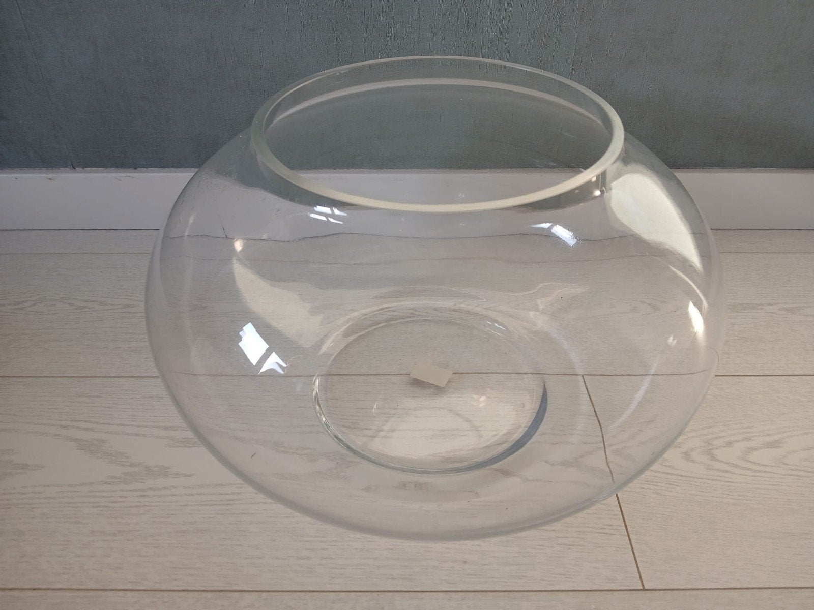 fishglass d 400mm aquarium vissenkom bowl shape, Ophalen of Verzenden