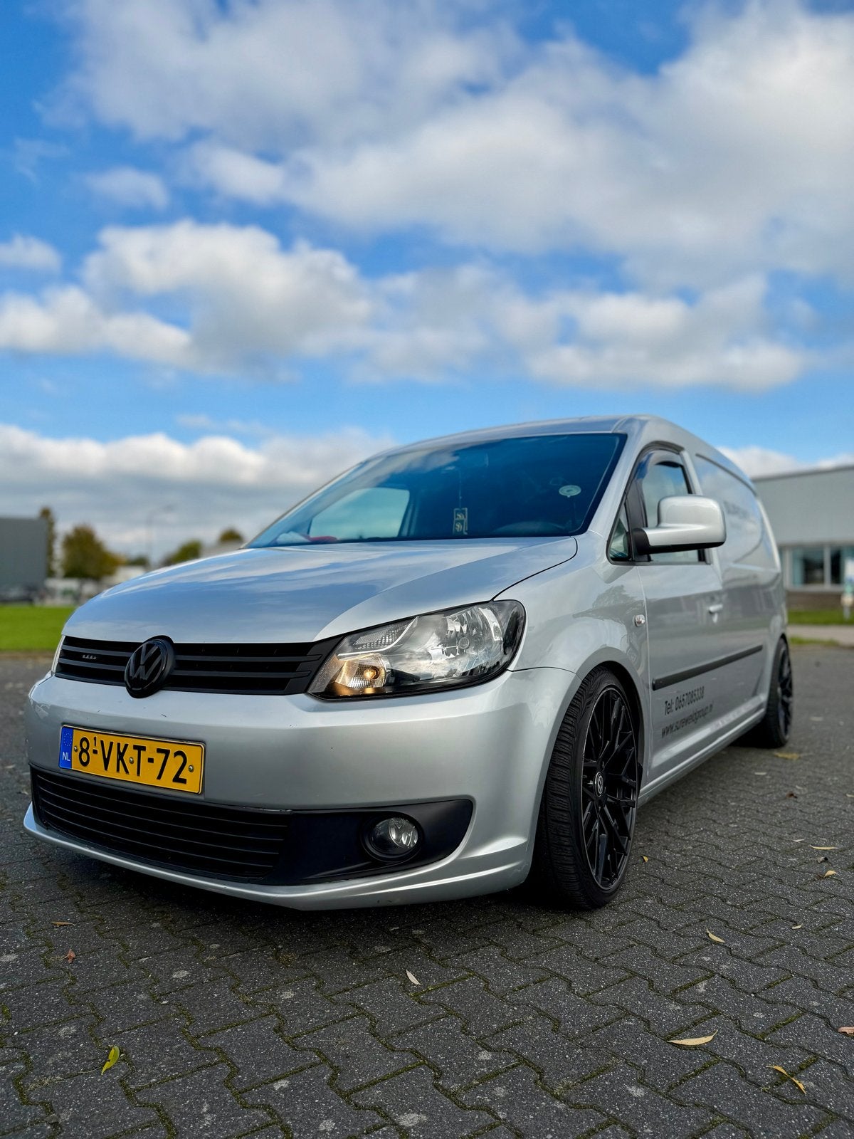 Volkswagen Caddy Maxi Facelift 2010 | 19” | Verlaagd | marge, Auto's, Voorwielaandrijving, 700 kg, Leder en Stof, Origineel Nederlands