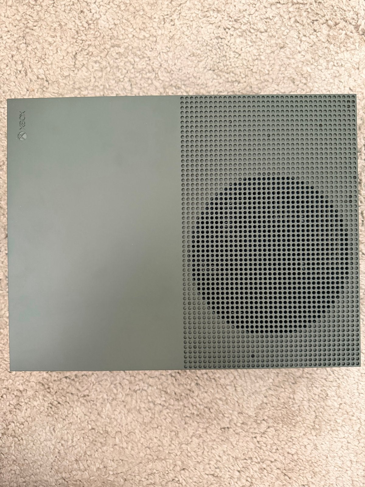 Xbox One S 1TB Limited Edition Battlefield One (Zonder contr, Spelcomputers en Games, Xbox One S, Ophalen of Verzenden, Zo goed als nieuw