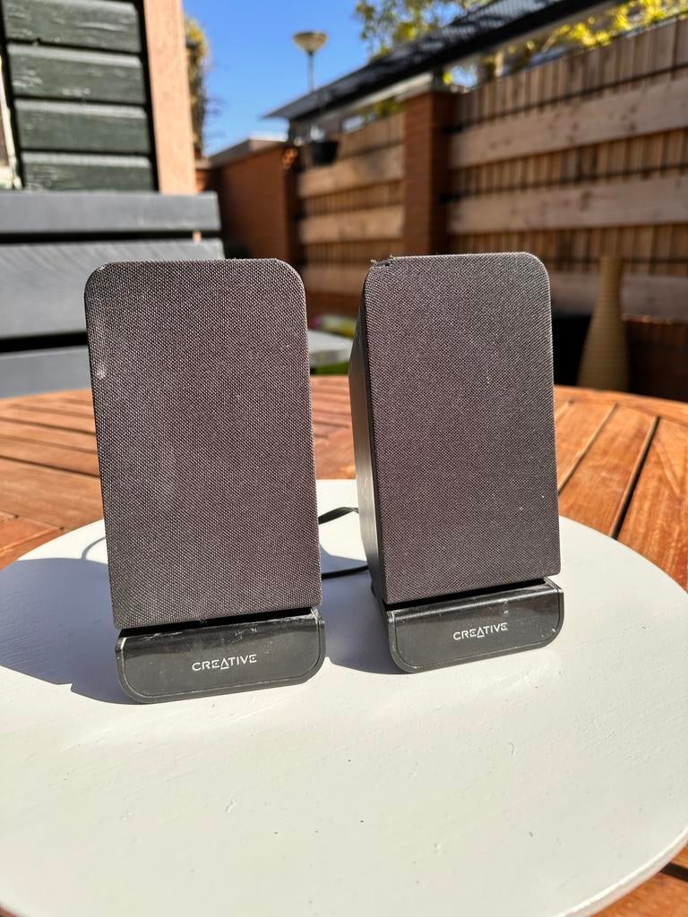 Creative A60 speakers set – goed werkend, Computers en Software, Pc speakers, Zo goed als nieuw, Ophalen of Verzenden