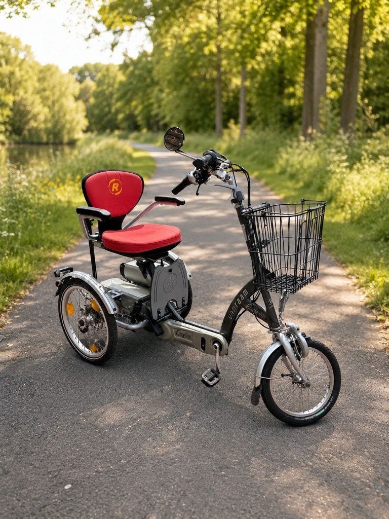 Electrische Van Raam Easy Go Scootmobiel, Driewielfiets, Fietsen en Brommers, Fietsen | Driewielfietsen, Ophalen, Gebruikt