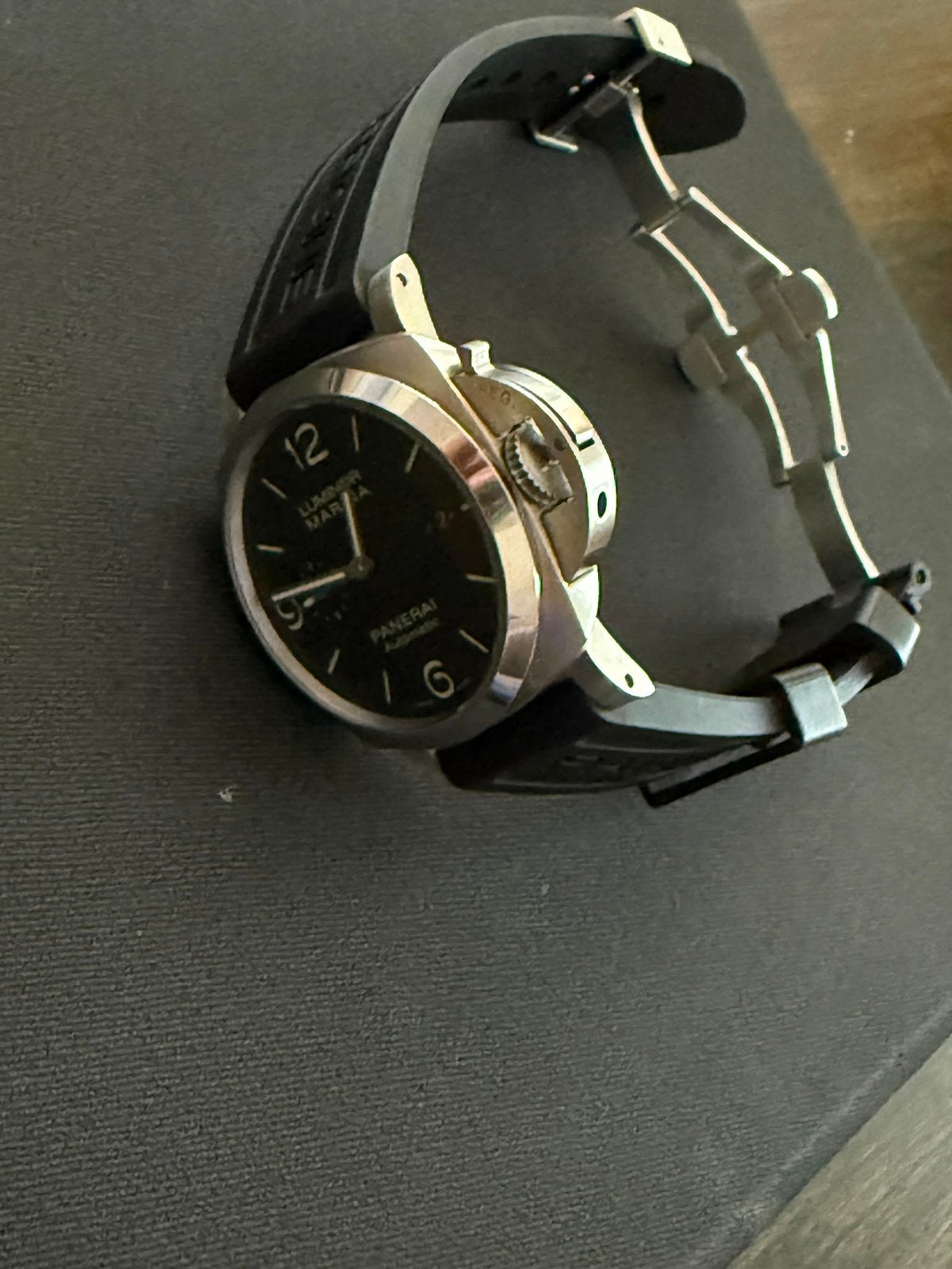 Panerai Luminor Marina., Ophalen of Verzenden, Nieuw, Leer, Overige merken