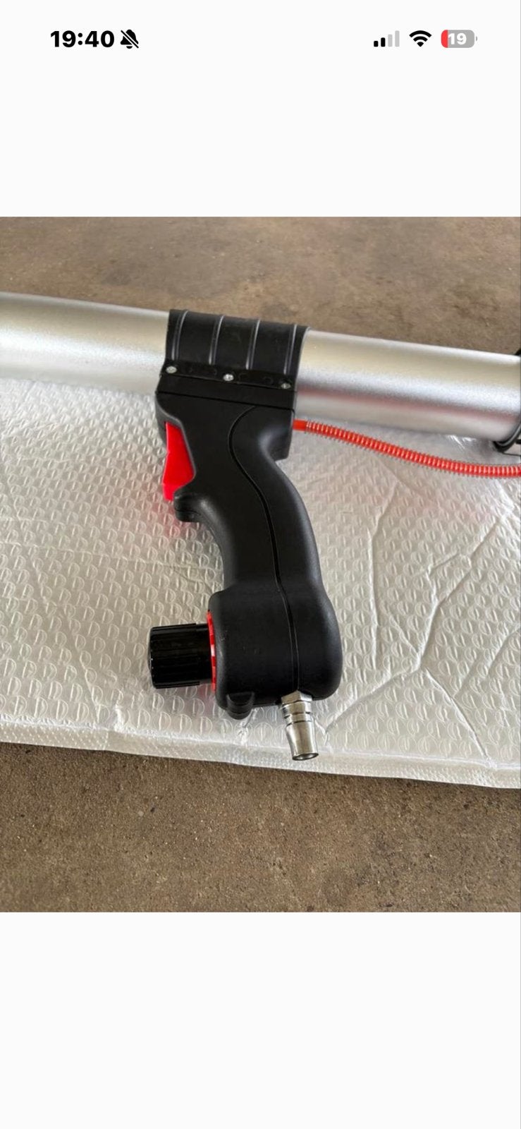 Te koop Professioneel kitpistool op luchtdruk, Ophalen of Verzenden, Zo goed als nieuw