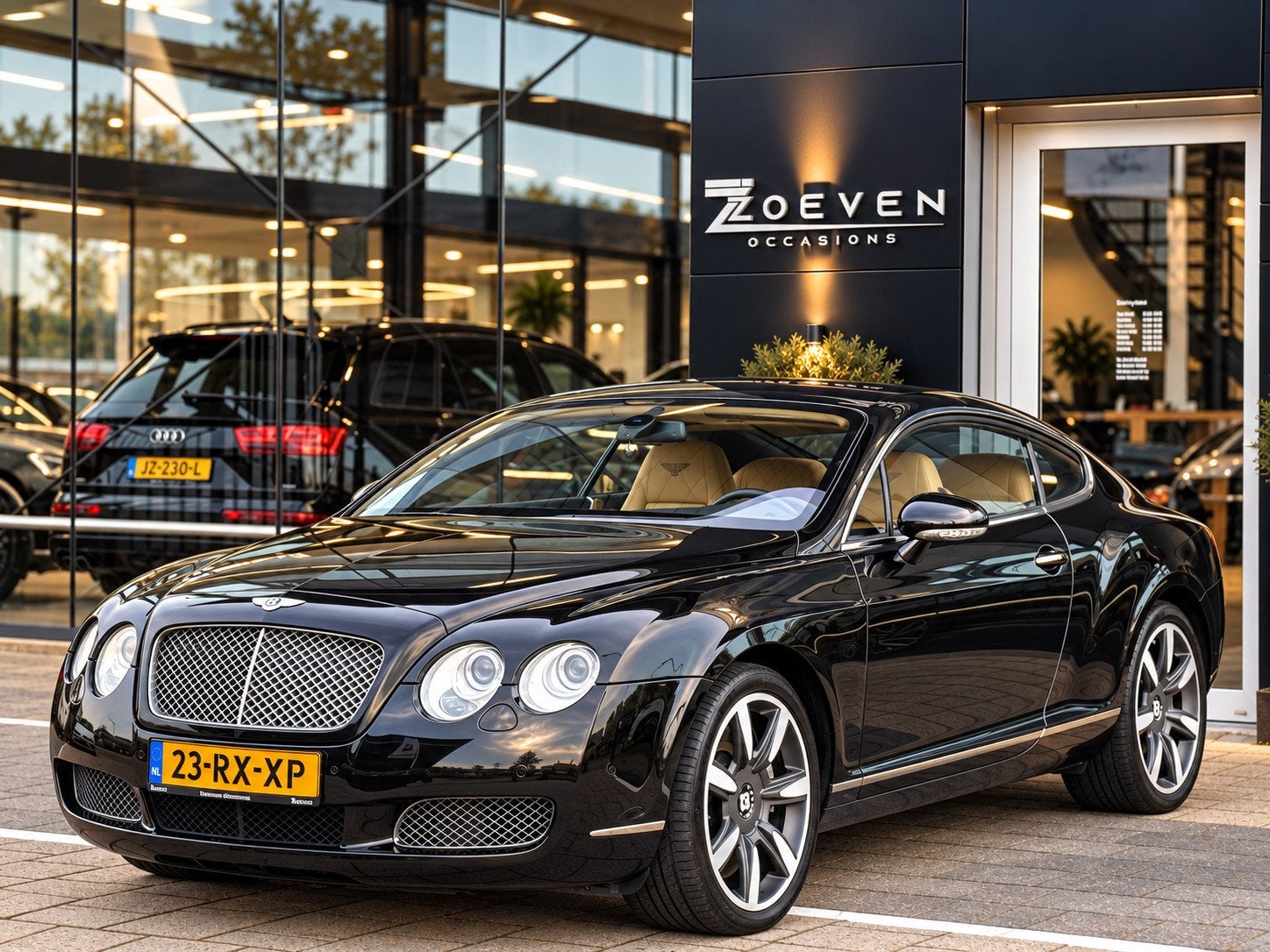 Bentley Continental GT Bentley Continental GT 6.0 W12 560PK, Auto's, Automaat, Gebruikt, Beige, 12 cilinders