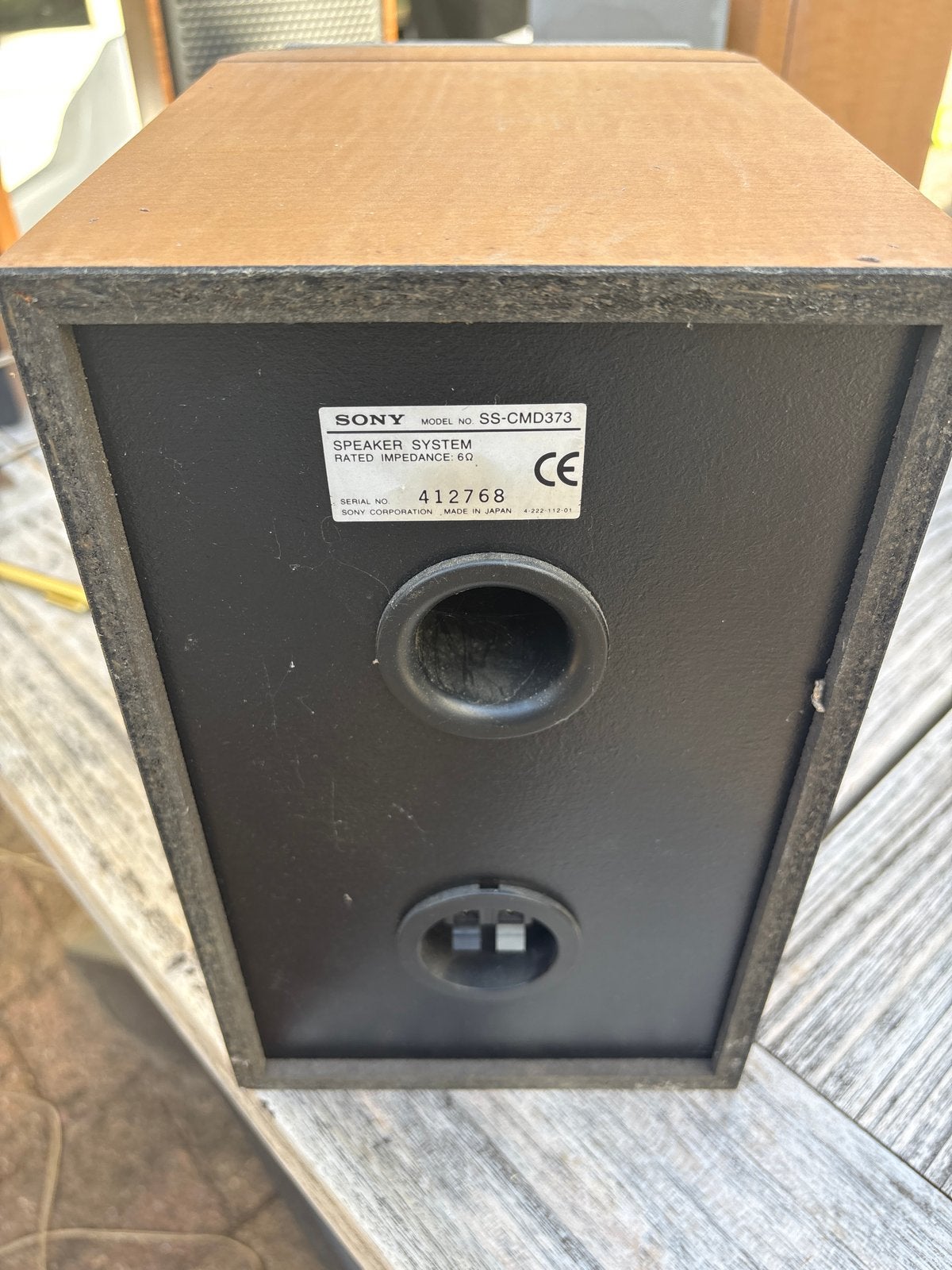 Sony SS-CMD373 Boekenplank Luidsprekers - Goede Staat