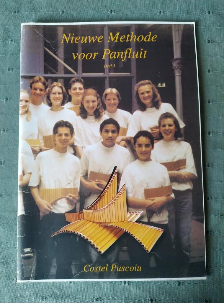 Nieuwe methode voor panfluit deel 4&5 Costel Puscoiu, Ophalen of Verzenden, Les of Cursus, Klassiek