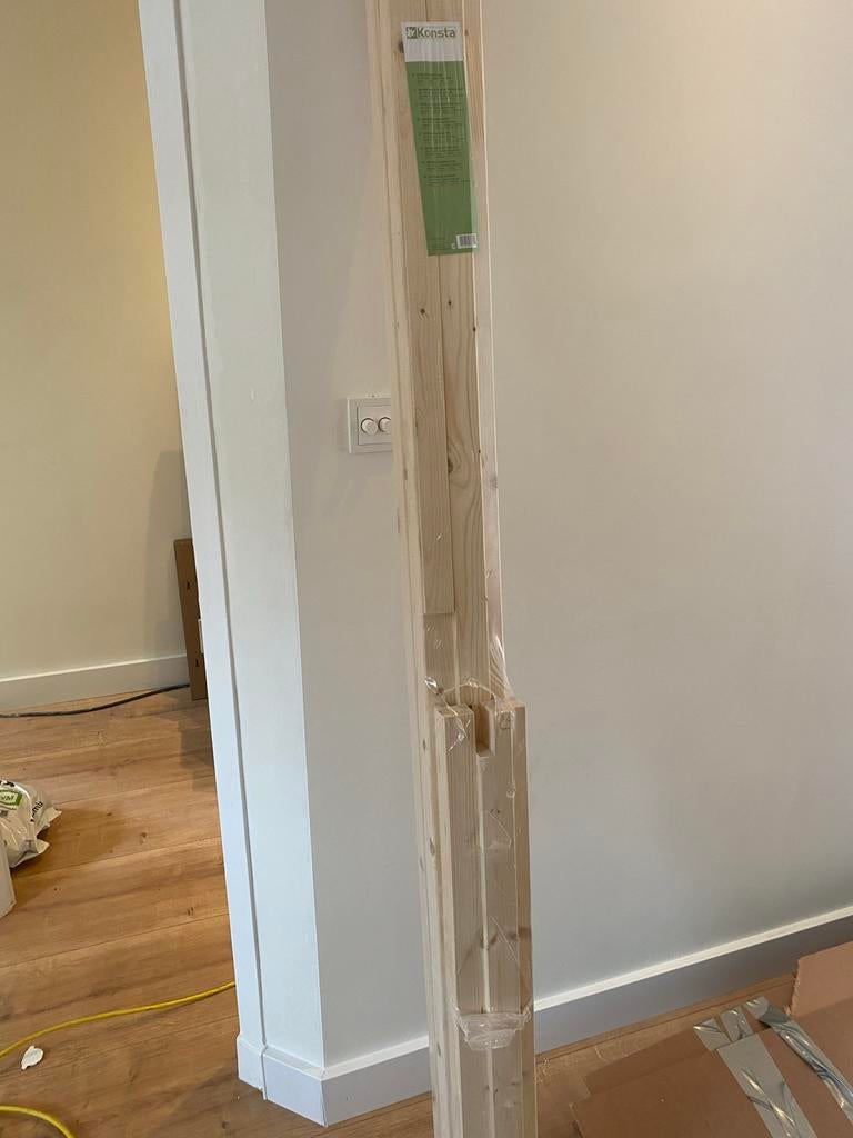KONSTA Vuren binnendeurkozijn universeel, Ophalen, 80 tot 100 cm, Binnendeur, Nieuw