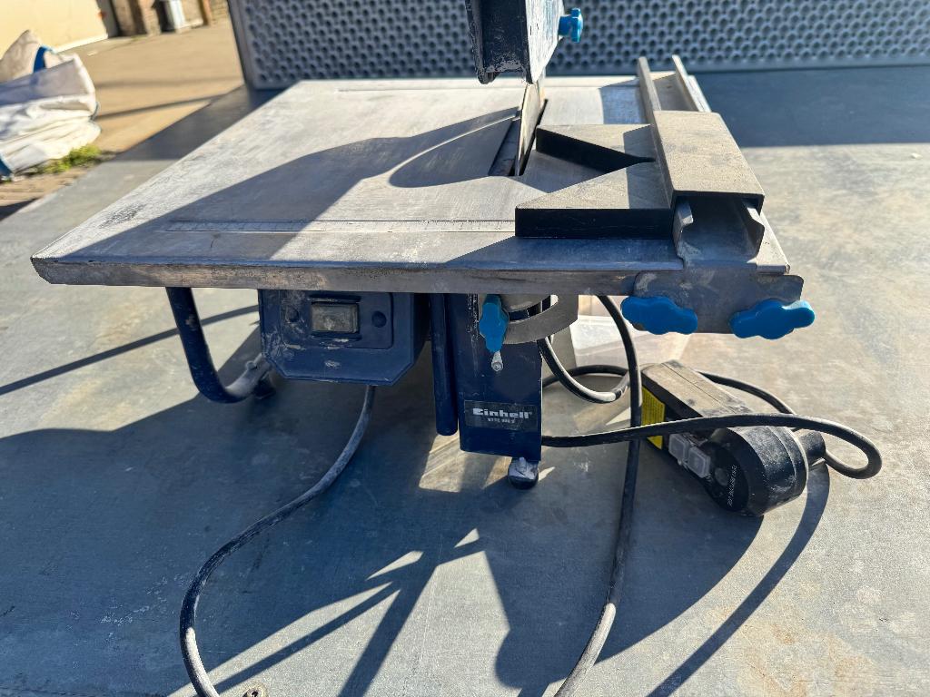 Elektrische tegelsnijder Einhell 900 watt, Ophalen, Gebruikt