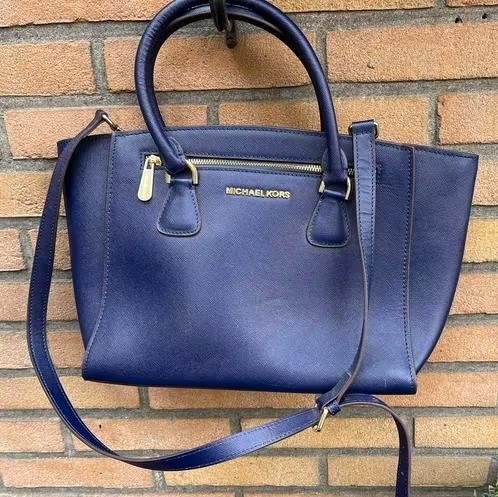 Michael Kors blauwe tas[v], Ophalen of Verzenden, Nieuw, Blauw, Handtas