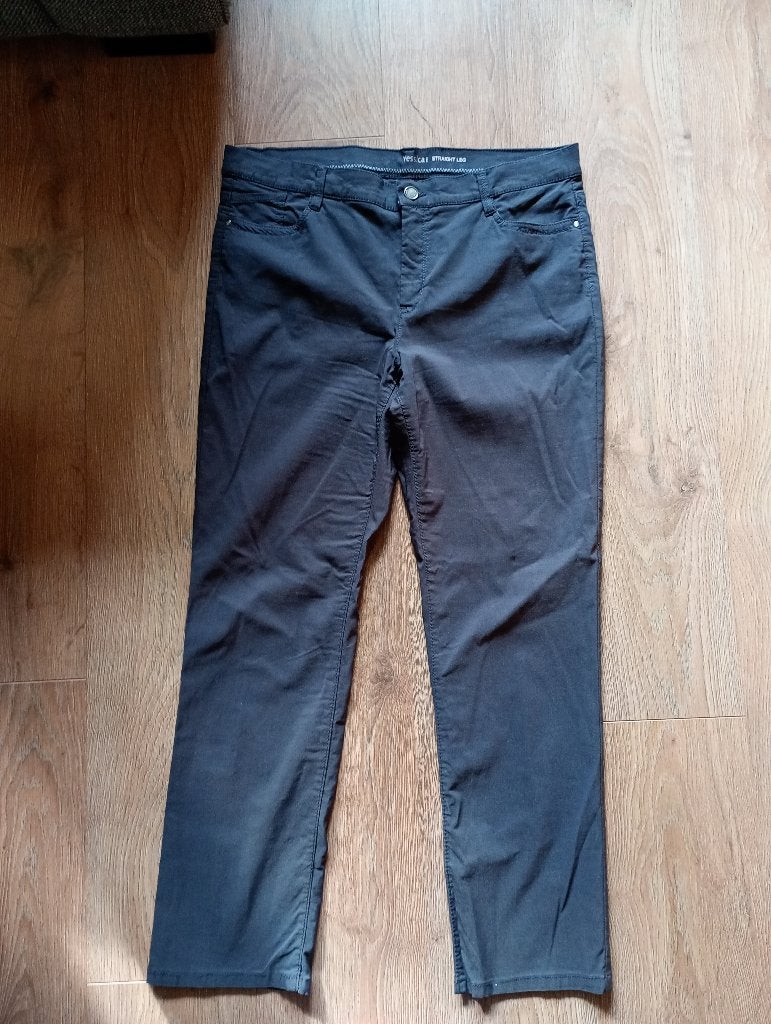 Mooie donkerblauwe broek mt 44, Blauw, Yessica, Maat 42/44 (L), Ophalen of Verzenden