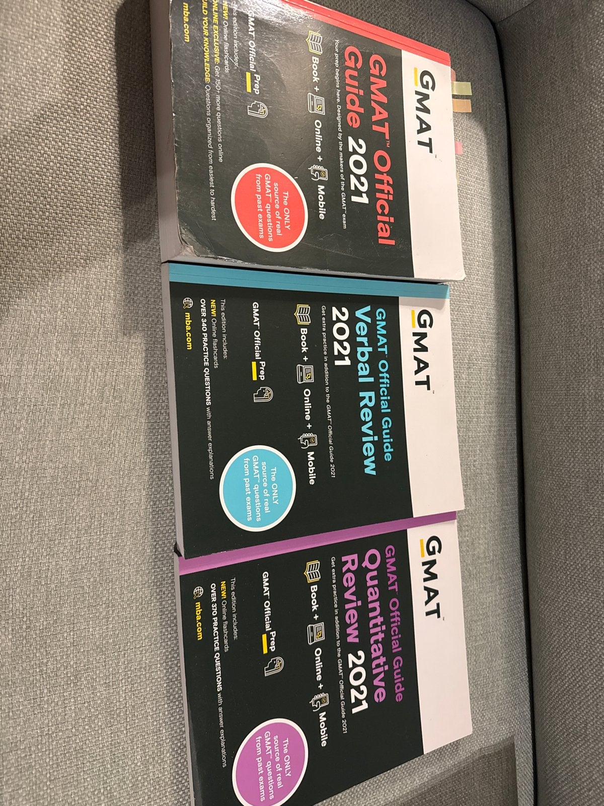GMAT Official Guide 2021 Complete Set (3 boeken), Boeken, Studieboeken en Cursussen, Ophalen, Zo goed als nieuw, WO