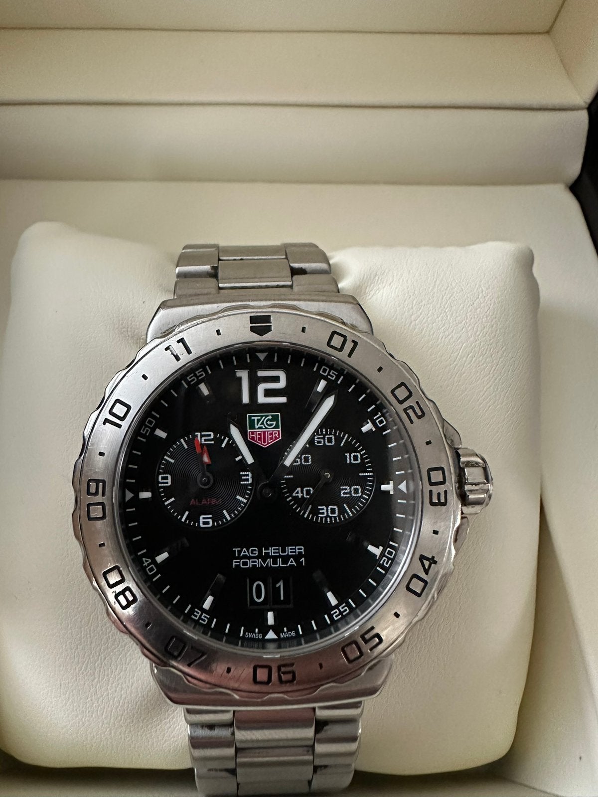 Tag Heuer Formula I, Ophalen, Staal, Polshorloge, Zo goed als nieuw