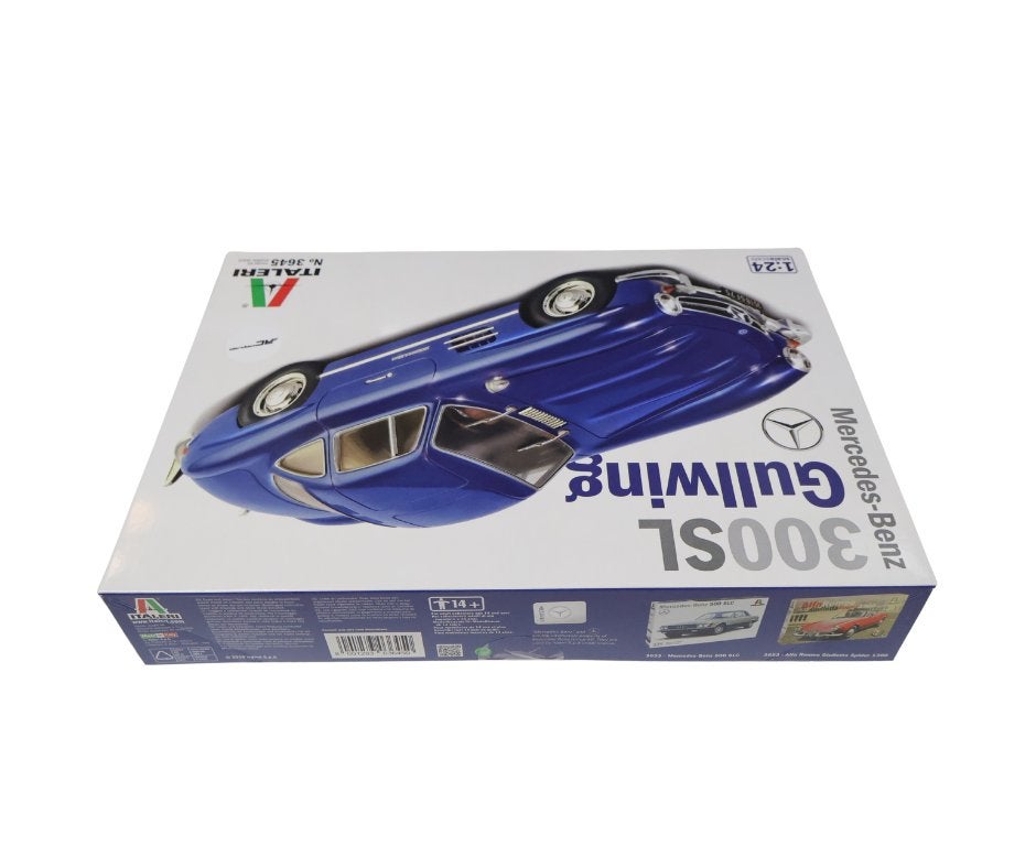 Italeri Mercedes 300 SL Gullwing ITA-3645 1/24, Hobby en Vrije tijd, Modelbouw | Auto's en Voertuigen, Groter dan 1:32, Nieuw