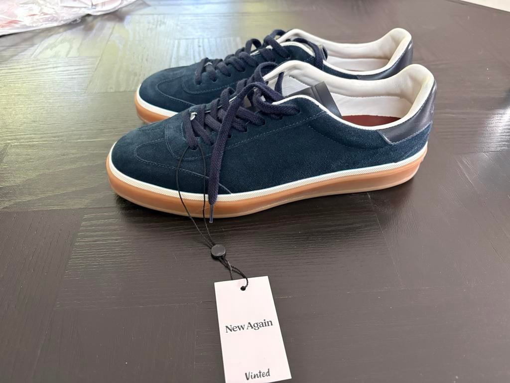 Loro piana 43 sneaker, Ophalen of Verzenden, Gedragen, Blauw