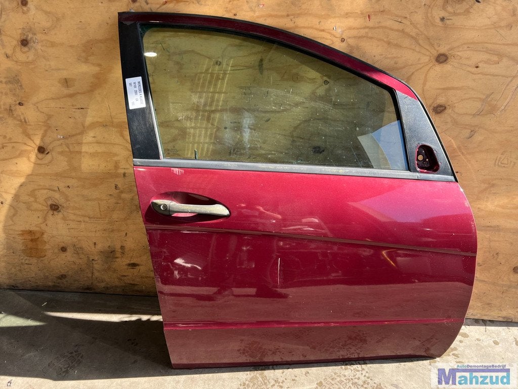 MERCEDES A KLASSE W169 rood 597 Rechts voor deur 2004-2012, Auto-onderdelen, Gebruikt, Mercedes-Benz AG, Deur, Mercedes-Benz
