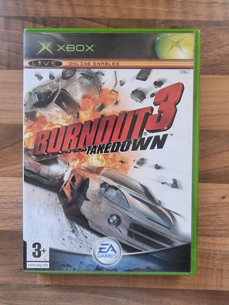 Burnout 3, 1 speler, Racen en Vliegen, Ophalen of Verzenden, Zo goed als nieuw
