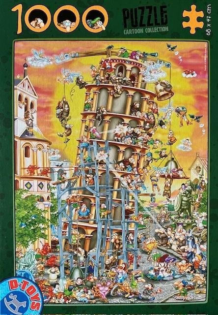 cartoon collection, Ophalen of Verzenden, 500 t/m 1500 stukjes, Zo goed als nieuw, Legpuzzel